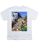 Lombard Street - San Francisco, California - Youth T-Shirt
