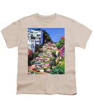 Lombard Street - San Francisco, California - Youth T-Shirt