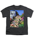 Lombard Street - San Francisco, California - Youth T-Shirt
