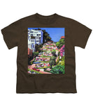 Lombard Street - San Francisco, California - Youth T-Shirt