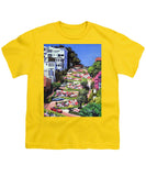 Lombard Street - San Francisco, California - Youth T-Shirt