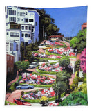 Lombard Street - San Francisco, California - Tapestry