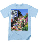 Lombard Street - San Francisco, California - Men's T-Shirt  (Regular Fit)
