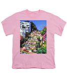 Lombard Street - San Francisco, California - Youth T-Shirt