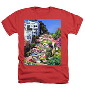 Lombard Street - San Francisco, California - Heathers T-Shirt