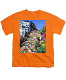 Lombard Street - San Francisco, California - Youth T-Shirt