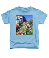 Lombard Street - San Francisco, California - Toddler T-Shirt