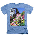 Lombard Street - San Francisco, California - Heathers T-Shirt