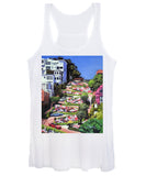 Lombard Street - San Francisco, California - Women's Tank Top