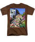 Lombard Street - San Francisco, California - Men's T-Shirt  (Regular Fit)