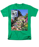 Lombard Street - San Francisco, California - Men's T-Shirt  (Regular Fit)