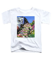 Lombard Street - San Francisco, California - Toddler T-Shirt