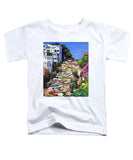 Lombard Street - San Francisco, California - Toddler T-Shirt