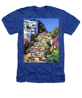 Lombard Street - San Francisco, California - Heathers T-Shirt