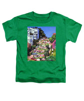 Lombard Street - San Francisco, California - Toddler T-Shirt