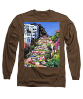 Lombard Street - San Francisco, California - Long Sleeve T-Shirt