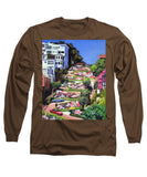 Lombard Street - San Francisco, California - Long Sleeve T-Shirt