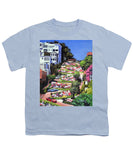 Lombard Street - San Francisco, California - Youth T-Shirt