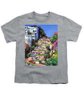 Lombard Street - San Francisco, California - Youth T-Shirt
