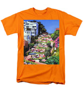 Lombard Street - San Francisco, California - Men's T-Shirt  (Regular Fit)