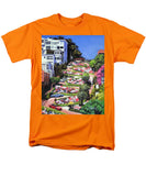 Lombard Street - San Francisco, California - Men's T-Shirt  (Regular Fit)