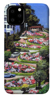 Lombard Street - San Francisco, California - Phone Case