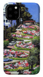 Lombard Street - San Francisco, California - Phone Case