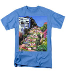 Lombard Street - San Francisco, California - Men's T-Shirt  (Regular Fit)