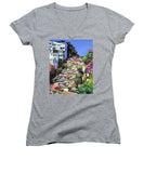 Lombard Street San Francisco  - Women's V-Neck