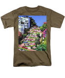 Lombard Street San Francisco  - Men's T-Shirt  (Regular Fit)