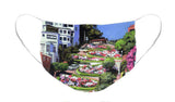 Lombard Street San Francisco  - Face Mask