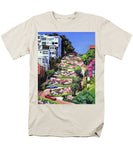 Lombard Street San Francisco  - Men's T-Shirt  (Regular Fit)