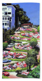 Lombard Street San Francisco  - Beach Towel