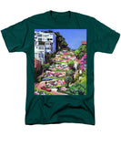 Lombard Street San Francisco  - Men's T-Shirt  (Regular Fit)