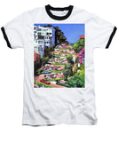 Lombard Street San Francisco  - Baseball T-Shirt