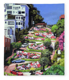 Lombard Street San Francisco  - Blanket