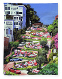 Lombard Street San Francisco  - Blanket