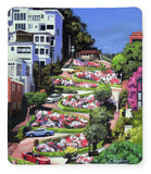 Lombard Street San Francisco  - Blanket