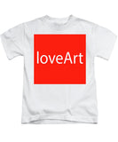 loveArt - Kids T-Shirt