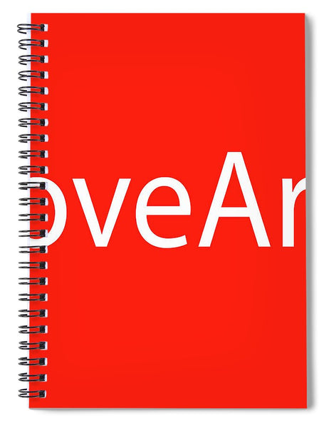 loveArt - Spiral Notebook