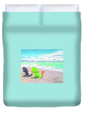 Miami Florida - Duvet Cover