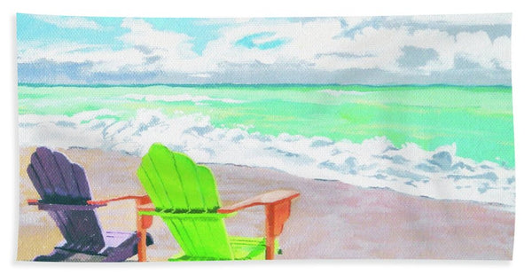 Miami Florida - Bath Towel
