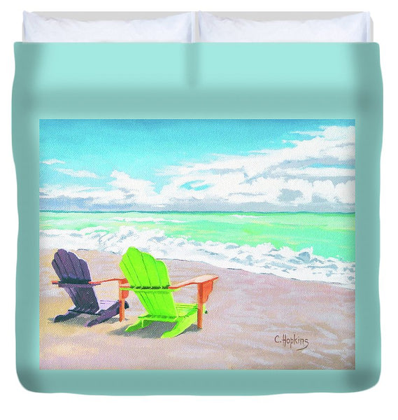 Miami Florida - Duvet Cover