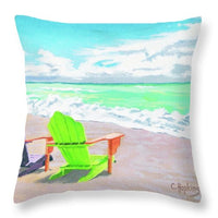 Miami Florida - Throw Pillow