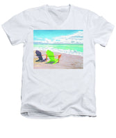 Miami Florida - Men's V-Neck T-Shirt