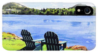 Mirror Lake Lake Placid New York - Phone Case