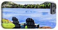 Mirror Lake Lake Placid New York - Phone Case