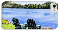 Mirror Lake Lake Placid New York - Phone Case
