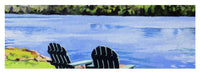 Mirror Lake Lake Placid New York - Yoga Mat