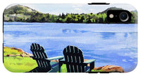 Mirror Lake Lake Placid New York - Phone Case